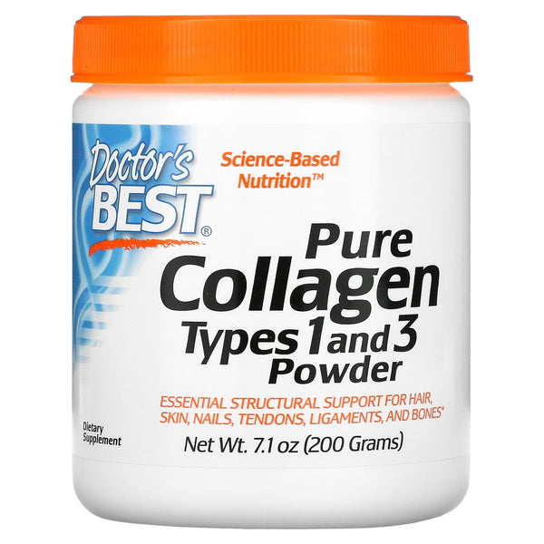 Doctor's Best, Pure Collagen Types 1 and 3 Powder, 7.1 oz (200 g)