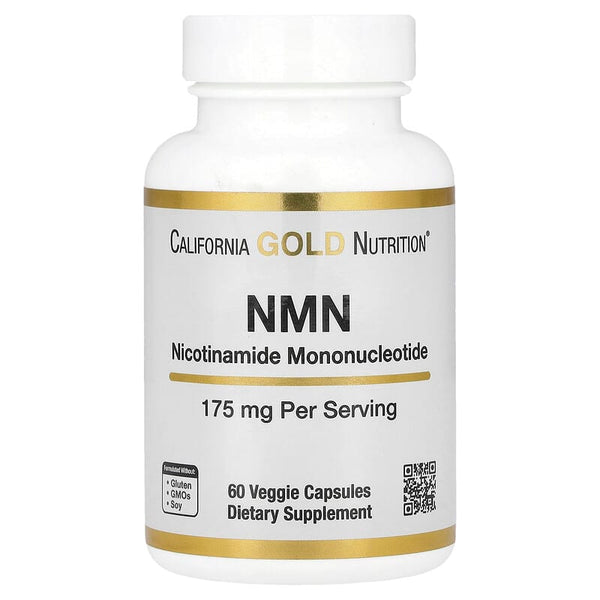 California Gold Nutrition, NMN, 175 mg, 60 Veggie Capsules