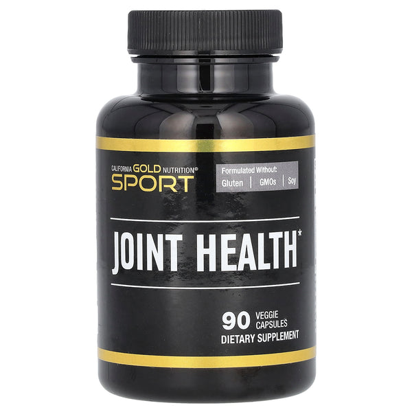 California Gold Nutrition, Sport, Joint Health with MSM, Glucosamine HCL, Chondroitin Sulfate, Turmeric and Boswellia, 90 Veggie Capsules