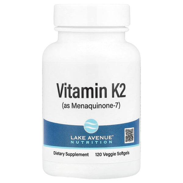 Lake Avenue Nutrition, Vitamin K2 (as Menaquinone-7), 120 Softgels