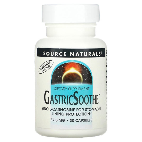 Source Naturals, GastricSoothe, zinc carnosine, 37.5 mg, 30 Capsules