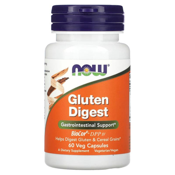 NOW Foods, Gluten Digest, 60 Veg Capsules