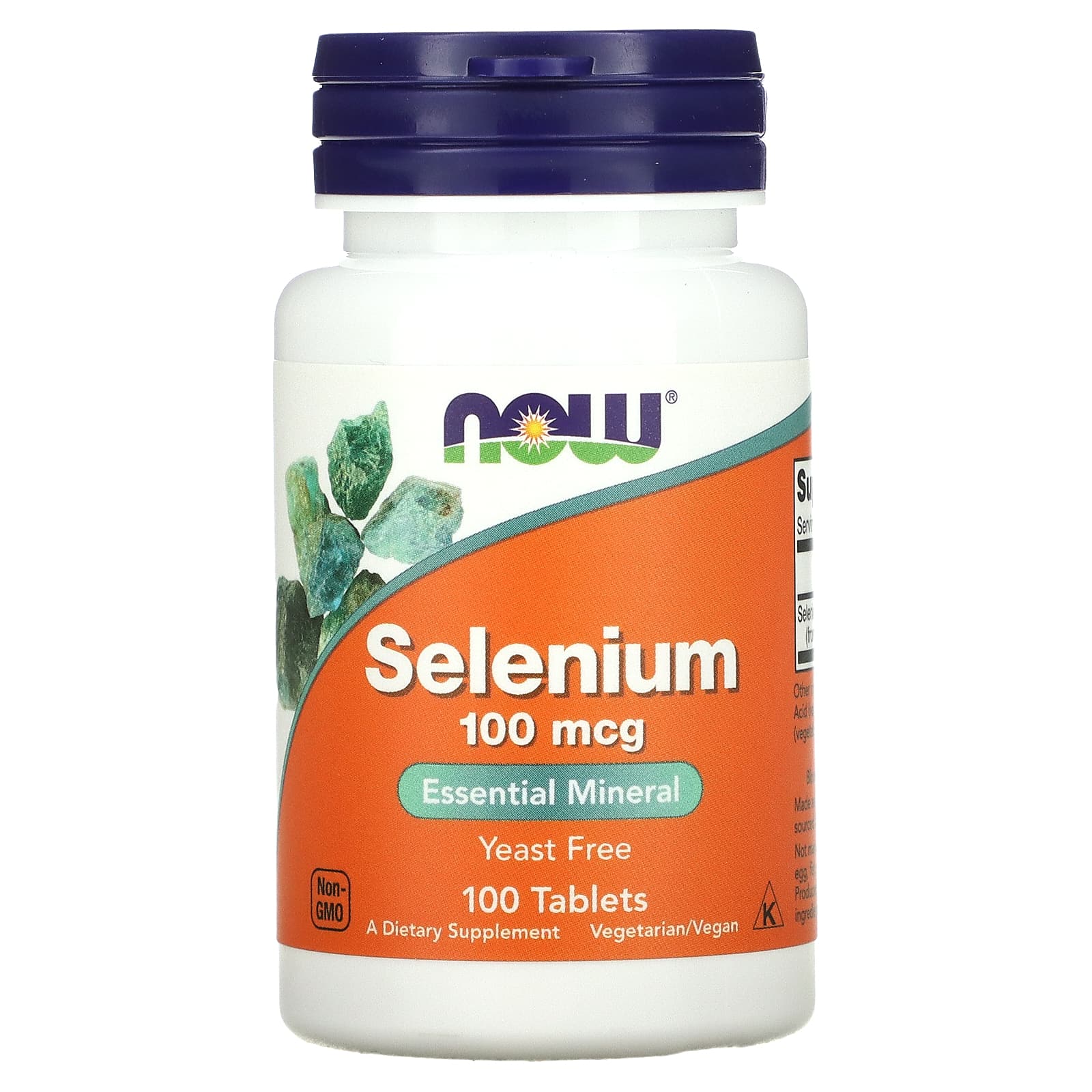Selenium Daily NOW Foods, Selenium, 100 mcg, 100 Tablets – vitabal-lb