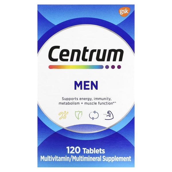 Centrum, Men Multivitamin, 120 Tablets