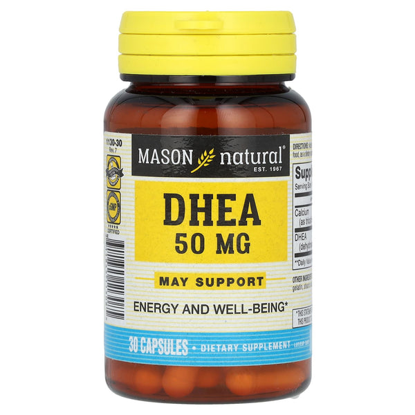 Mason Natural, DHEA, 50 mg, 30 Capsules