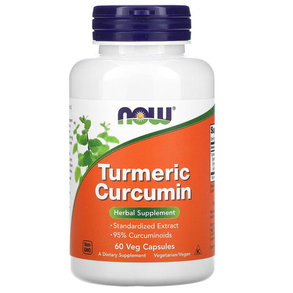 NOW Foods, Turmeric Curcumin, 665 mg, 60 Veg Capsules
