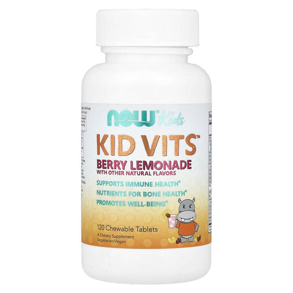 NOW Foods, Kids Multivitamins, Berry Lemonade, 120 Chewable Tablets