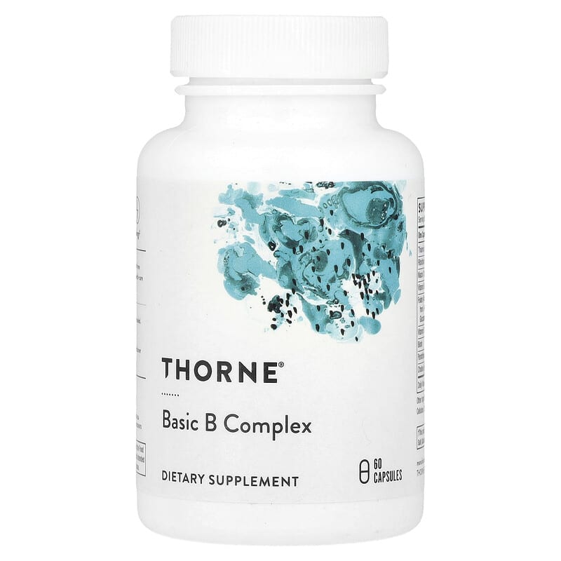 Thorne, Basic B Complex, 60 Capsules – vitabal-lb
