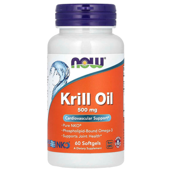 NOW Foods, Krill Oil, 1,000 mg, 60 Softgels