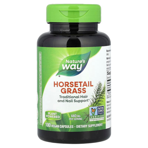 Nature's Way, Horsetail Grass, 440 mg, 100 Vegan Capsules