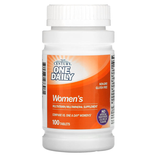 21st Century, One Daily, Women's, 100 Tablets