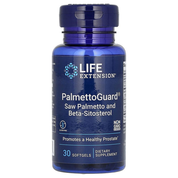 Life Extension, PalmettoGuard, Saw Palmetto and Beta-Sitosterol, 30 Softgels