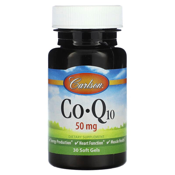 Carlson, CoQ10, 50 mg , 30 Soft Gels