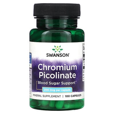 Swanson, Chromium Picolinate, 100 Capsules