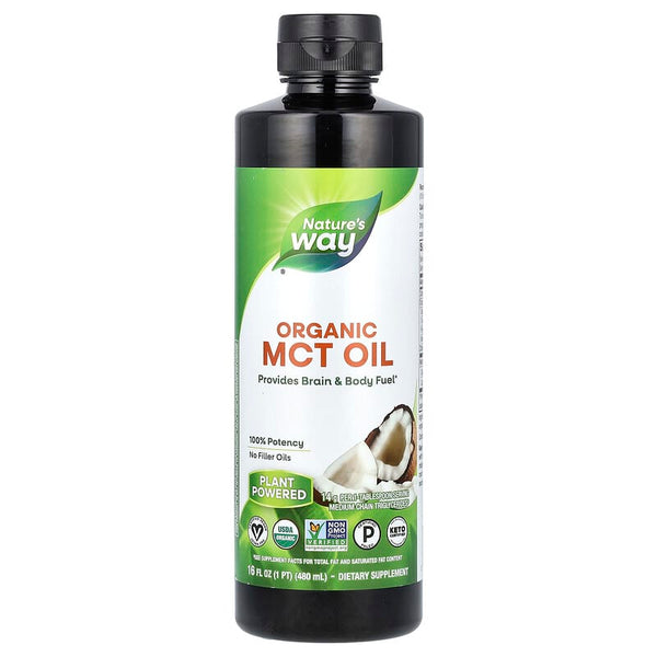 Nature's Way, Organic MCT Oil, 480 ml