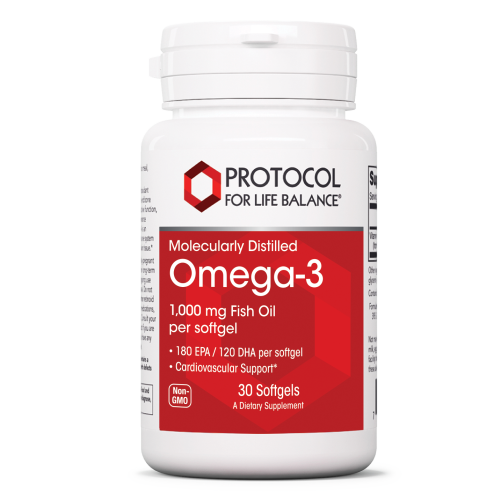 Protocol, Omega-3, Fish Oil, 30 Softgels